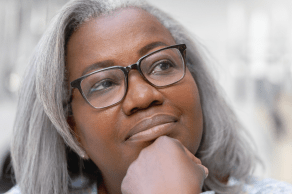 Woman thinking